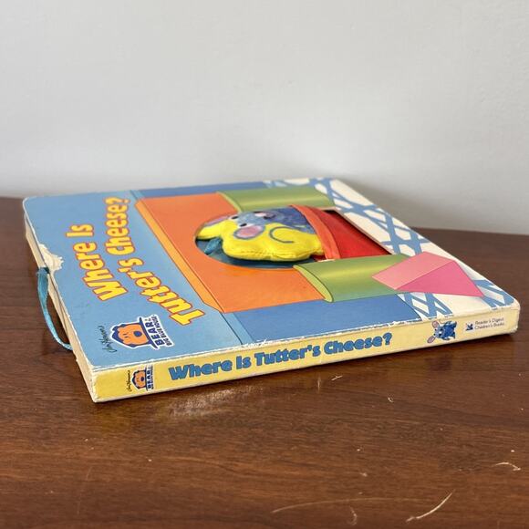 Bear In The Big Blue House Where Is Tutter’s Cheese? Board Book Jim Henson - Picture 3 of 8